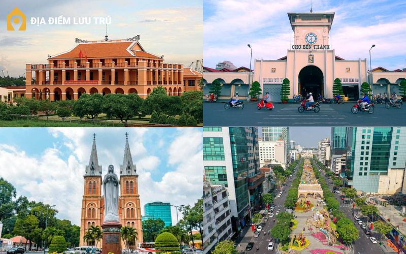 Những điểm đến nổi tiếng Sài Gòn gần hệ thống khách sạn A25 Quận 1
