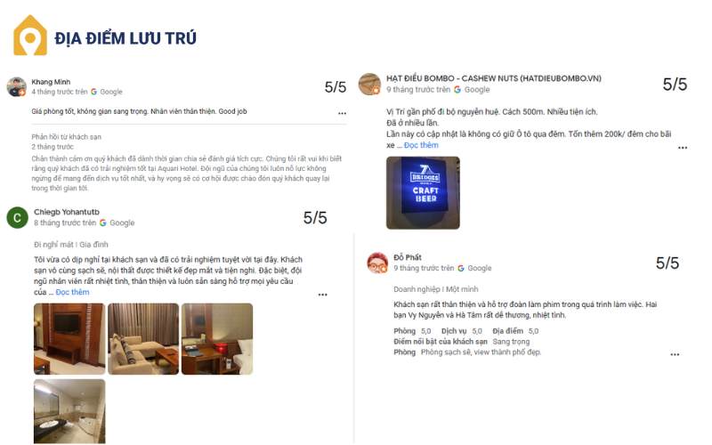 Đánh giá từ khách hàng