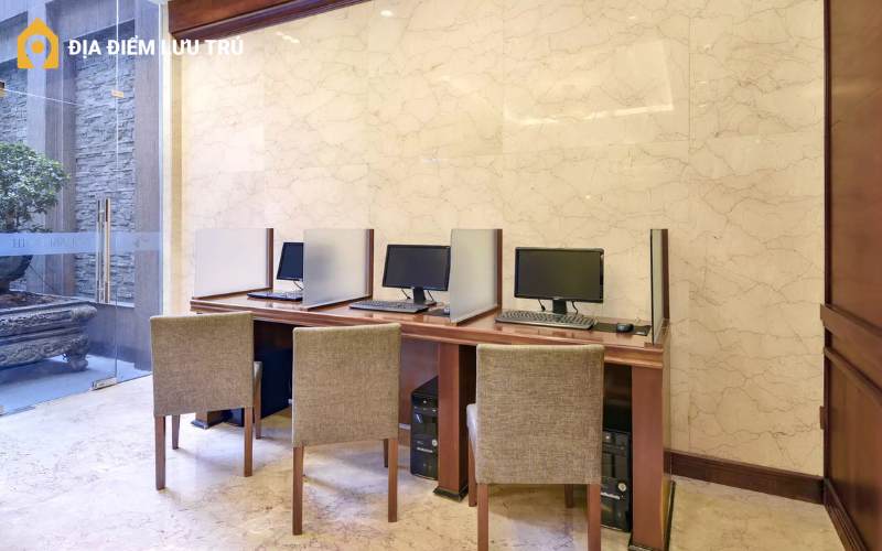 Đầy đủ tiện ích cho khách công tác