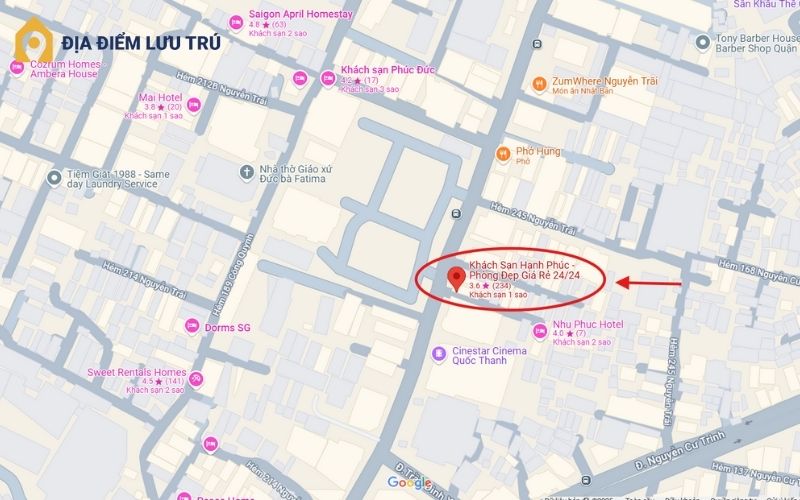 Thông tin chung về khách sạn Hạnh Phúc Quận 1