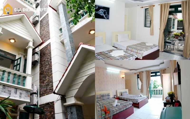 Một phòng ngủ tại khách sạn ở Gò Vấp giá rẻ Lan Anh