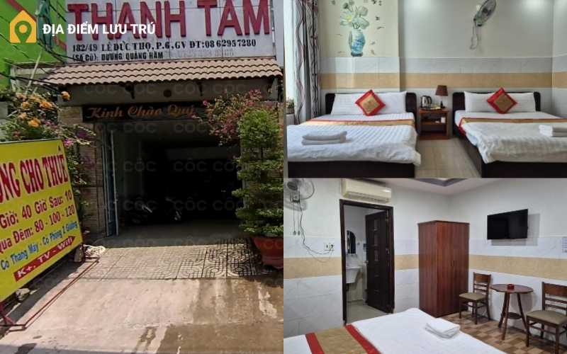 Một phòng nghỉ tại khách sạn Thanh Tâm