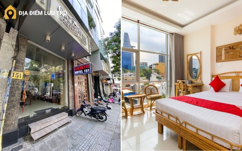 Calmette Hotel 151 - Khách sạn Quận 1 giá tốt dành cho du khách tiết kiệm