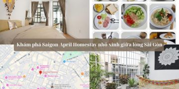 Khám phá Saigon April Homestay nhỏ xinh giữa lòng Sài Gòn