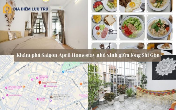 Khám phá Saigon April Homestay nhỏ xinh giữa lòng Sài Gòn