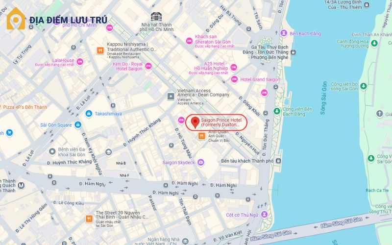 Tổng quát về khách sạn Saigon Prince Hotel