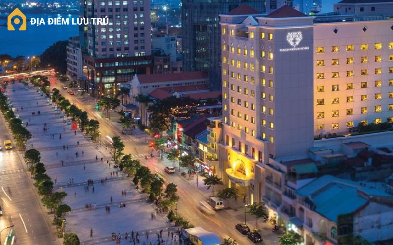 Vị trí khách sạn Saigon Prince Hotel