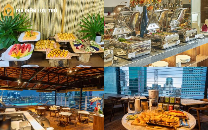 Trải nghiệm dịch vụ ăn uống tại Sky Gem Central Hotel