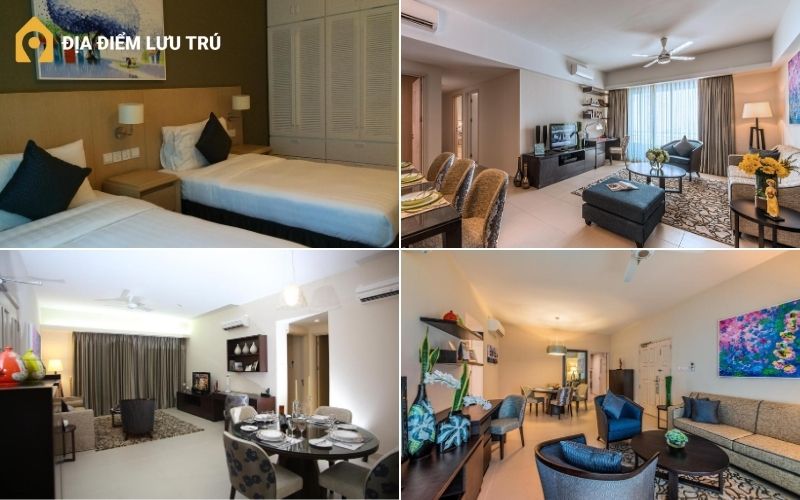 Các loại phòng Somerset Ho Chi Minh City cung cấp