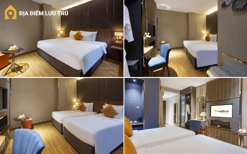 Deluxe Room Without Window ở Winsuites Saigon Hotel