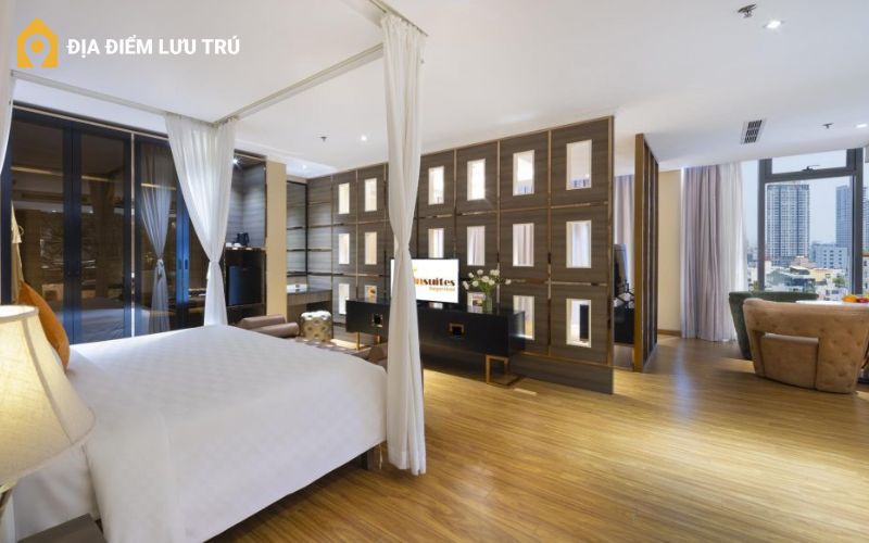 Win Suite City View ở Winsuites Saigon Hotel